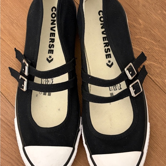 Converse Chuck Taylor All Star Dainty Mary Jane Black Size 7 - Picture 2 of 6